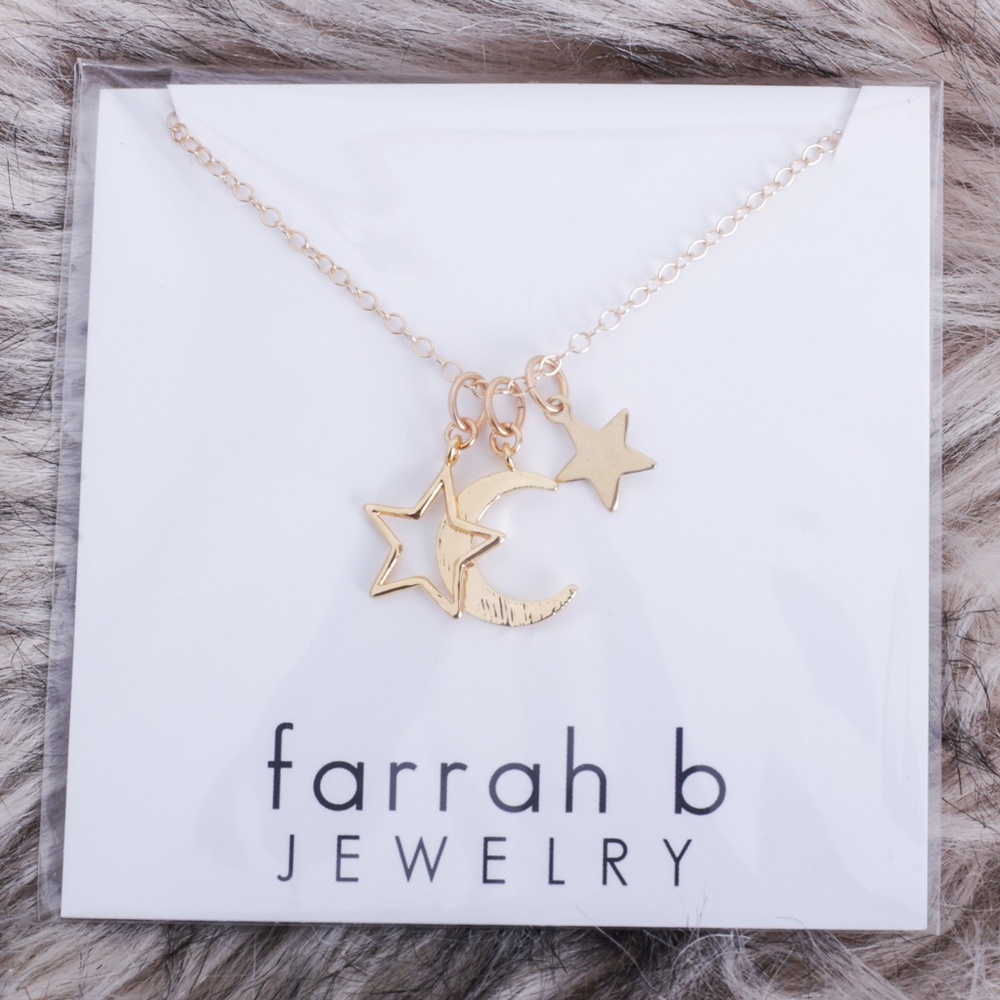 Farrah B Personalized Charm Necklace